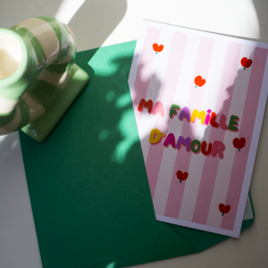 Carte - Ma Famille D'amour ❤️