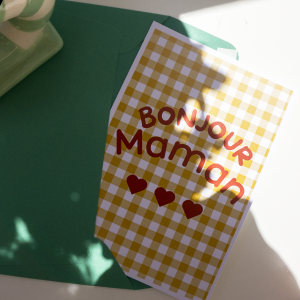 Carte - Bonjour Maman 🙋‍♀️