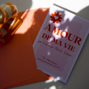 Carte - Amour de ma vie 👩🍼