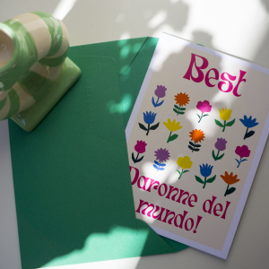Carte - Best daronne del mundo 💐