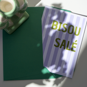 Carte - Bisou salé 💋