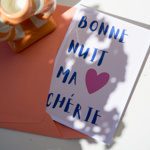 Carte - Bonne nuit ma chérie 🌙