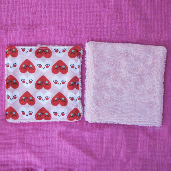 Lot de 5 lingettes lavables – Image 2