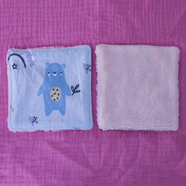 Lot de 5 lingettes lavables – Image 4