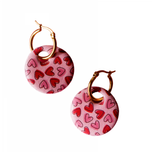 Boucles Motif Coeur