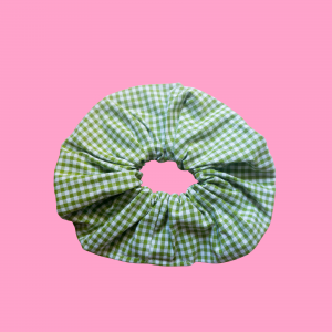 Chouchou - Vichy petits carreaux vert clair