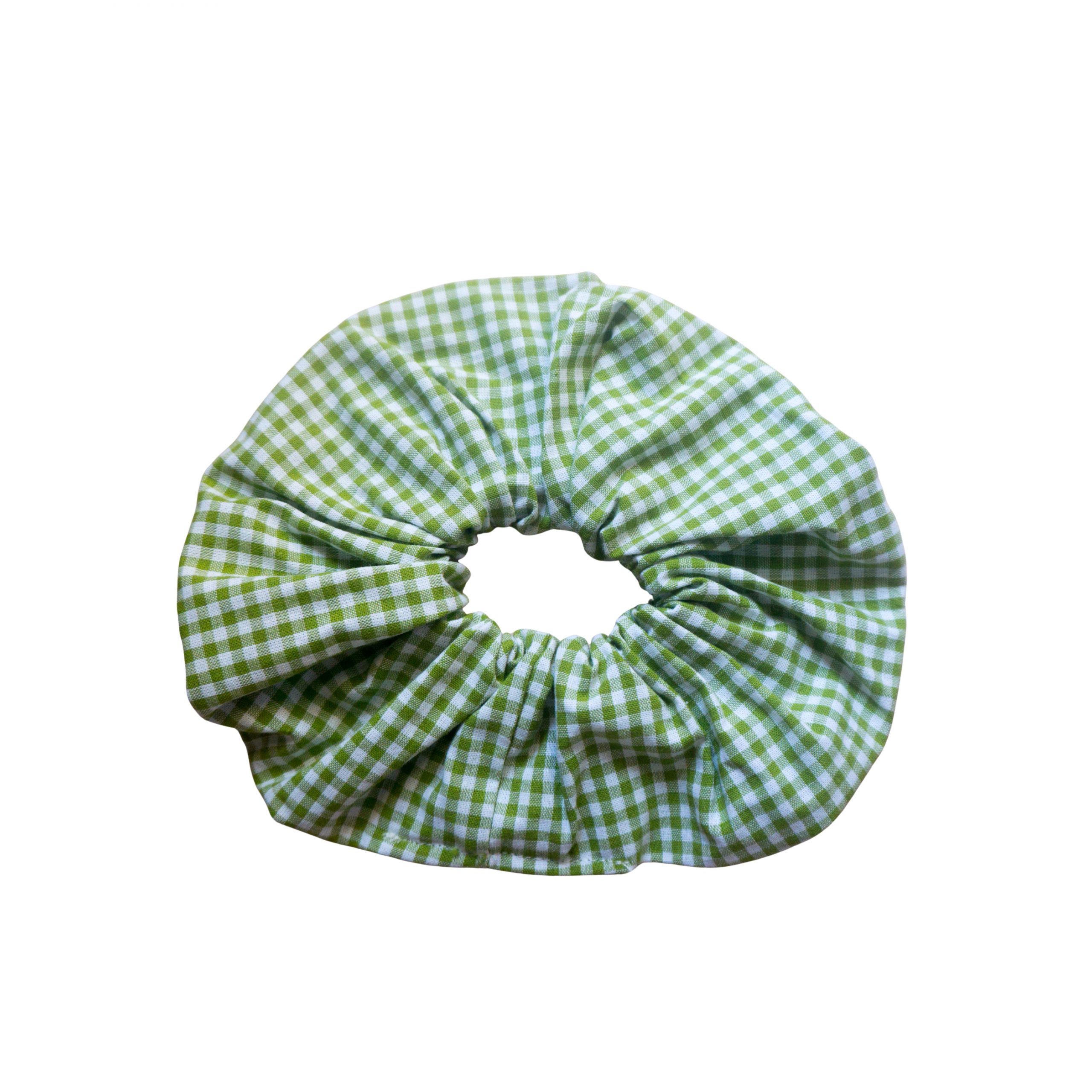 BIJOUX ET ACCESSOIRES FAITS MAIN (24) Chouchous tissu - rose motifs fleurs